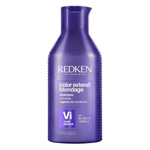 Image of REDKEN Purple Shampoo, For Blonde Hair, Vi Violet Pigment, Color Extend Blondage, 300 ml