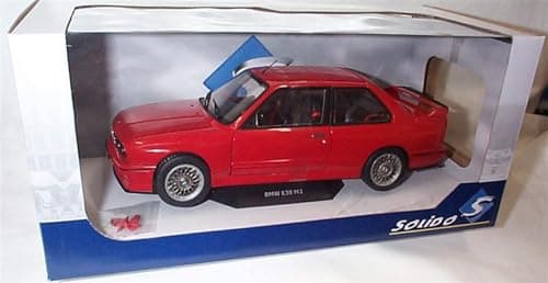 Image of Corgi Solido B.M.W E30 M3 Evo 1990 in Red Opening Doors vehicle 1:18 scale diecast model