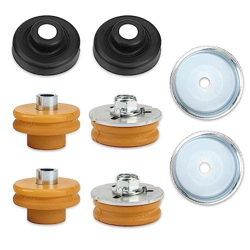 Image of Rear Shock Absorber Suspension Top Strut Mount with Grommet Plate Replacement for BMW 1 3 Series X1 E81 E82 E84 E87 E88 E90 E91 E92 E93 33506771737