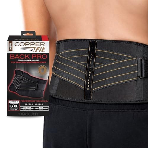 Image of Copper Fit Pro Back Support