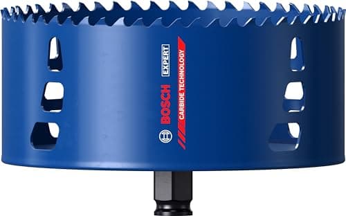Image of Bosch 1x EXPERT Tough Material Hole Saw (for Wood with metal, Brick, Ø 152 mm, Professional Accessory Rotary Drill/Drivers)