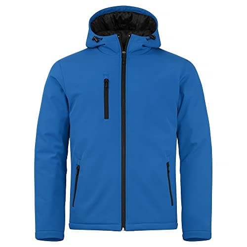 Image of CliQue Mens Padded Soft Shell Jacket (M) (Royal Blue)