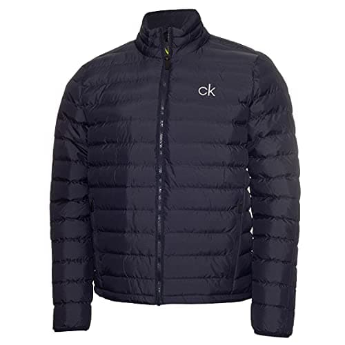 Image of Calvin Klein Mens Padded Ripstop Jacket - Navy - L