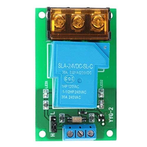 Image of 30A High Power Solid State Relay Module with Optocoupler Isolation for 24VDC Control One Way Level Activation