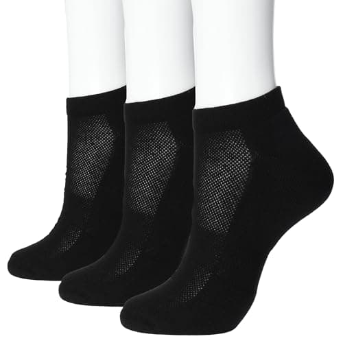 Image of Salomon Everyday Low 3-Pack Socks, Classic Cotton-Blend Comfort, Invisible Super Low Cuff, Natural Sensitive Fit for Daily Wear