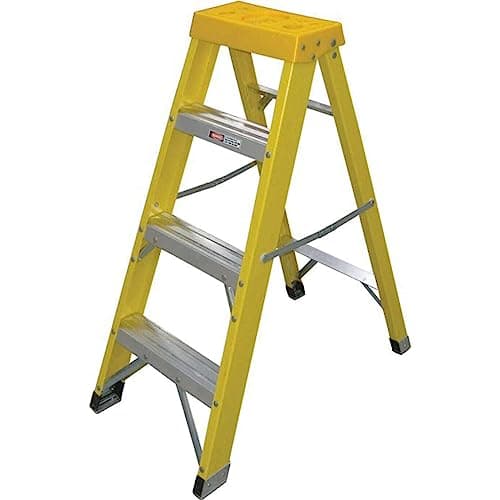 Image of Zarges Fibreglass Swingback Steps 4 Rungs ZAR300514