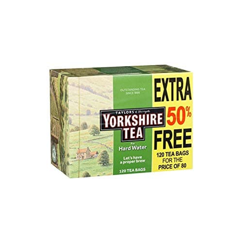 Image of Yorkshire Tea for Hard Water 120 Tea Bags
