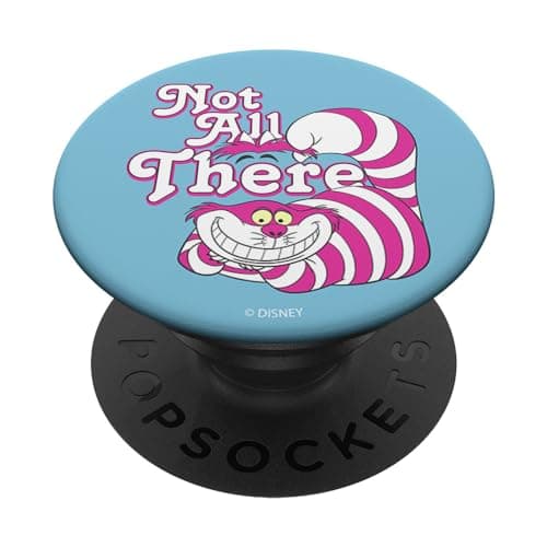 Image of Disney Alice In Wonderland Cheshire Cat Not All There PopSockets Swappable PopGrip
