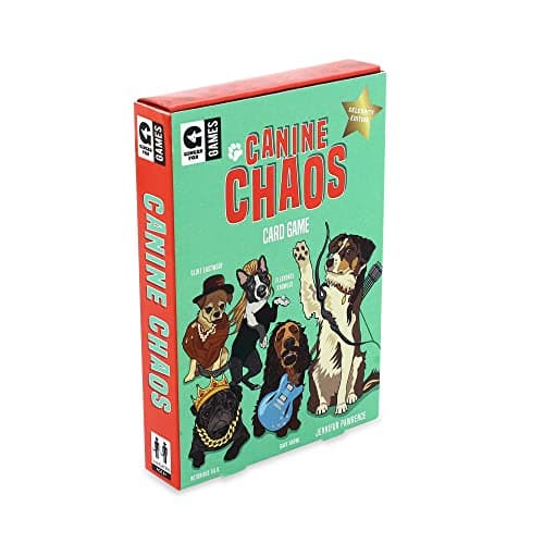 Image of Ginger Fox Canine Chaos Card Game | Fast-Paced Card Swapping Matching Pairs Game | Family Party Game Night | Easy to Learn Quick to Play | Ages 8+