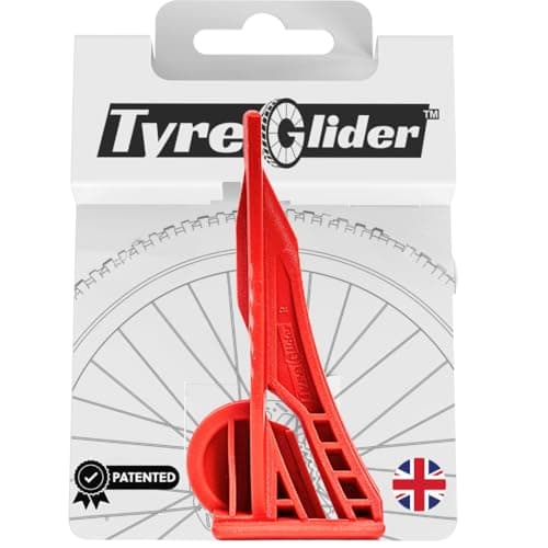 Image of Tyre Glider - The Original Bicycle Tyre Lever | Suitable For All Tire Widths | Professional-Grade, Reinforced & Patented Bike Tire Tool | Made in the UK - Right Handed