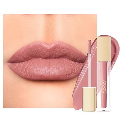 Image of Oulac Matte Pink Lipstick for Women, Mavue Pink Liquid Lipstick Long Lasting Lip Stain, High Impact Lipcolour, Waterproof Lightweight Soft, Vegan & Cruelty-Free M32