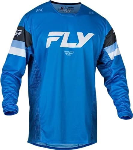 Image of Fly Racing Kinetic Price Jersey Ice Grey/Anthracite/High Visibility 2X Mixed (Pack of 1)