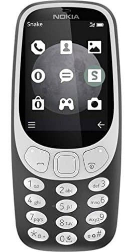 Image of Nokia 3310 3G (2017) Mobile Phone Single SIM Unlocked Colour Display Charcoal