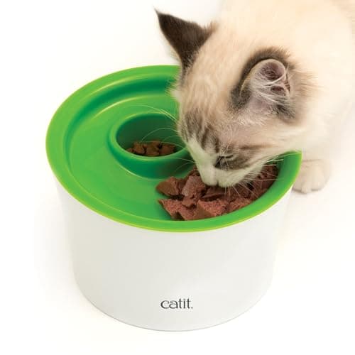 Image of Catit 2.0 Cat Multi Feeder, Interactive Slow Feeder for Cats for Portion Control