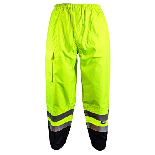 Image of Scan WWHVMTLYB Large Hi-Vis Motorway Trouser - Yellow/ Black