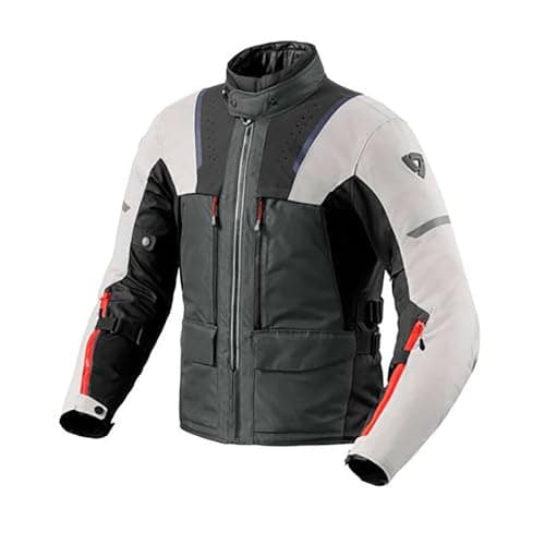 Image of REV'IT! Revit Offtrack 2 H2O Motorcycle Textile Jacket, silver/anthracite, M