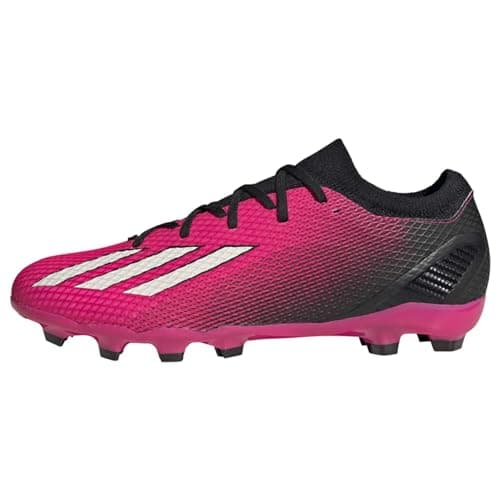 Image of adidas Unisex X Speedportal.3 Multi-Ground Boots, Shock Pink/Zero Metalic/Core Black, 10 UK