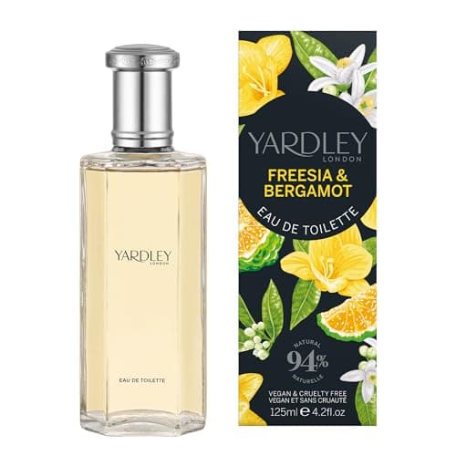 Image of Yardley London Freesia and Bergamot Eau de Toilette 125ml