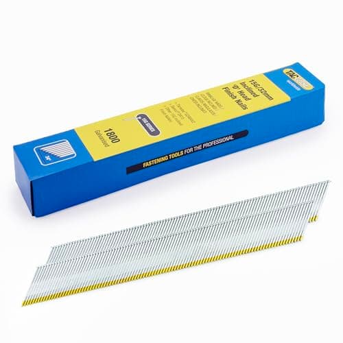 Image of Tacwise 1832 Type DA 15G / 32 mm Galvanised Angled Finish Nails, D Head, Pack of 1800