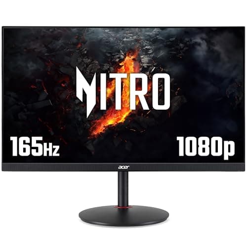 Image of acer Nitro XV270P 27 inch Full HD (1920 x 1080) Gaming Monitor - 165Hz, 1ms, IPS Panel, FreeSync, 99% sRGB, HDR10, Speakers, DisplayPort, HDMI