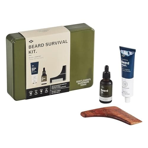 Image of Gentlemen's Hardware Beard Survival Grooming Kit