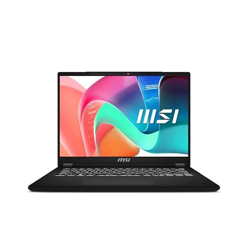 Image of MSI Modern 14H Laptop | Intel Core 5 210H | Intel Graphics | 14" Full HD+ Screen | 16GB RAM | 512GB SSD | Windows 11 Home Plus | Classic Black