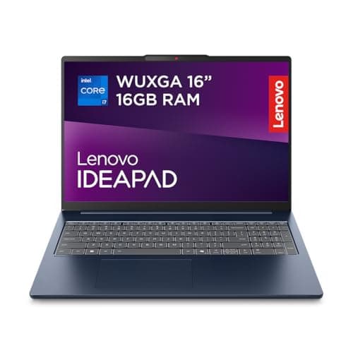 Image of Lenovo IdeaPad Slim 5 | 16 inch WUXGA 1200p Laptop | Intel Core i5-13420H | 16GB RAM | 1TB SSD | Windows 11 Home | Cosmic Blue