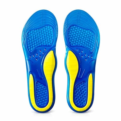Image of Goofort 3D-Xpain™Women Men Gel Insoles Shock Absorbing Insole Pain Relief Anti Fatigue Everyday Active No-Odour Work Sports Comfort Jelly Shoe Inserts for Boots Hiking Running Standing