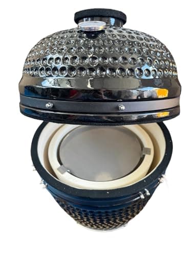 Image of Heat Deflector for ALDI 2025 Midi Kamado BBQ, Stainless Steel, Low and Slow Cooking