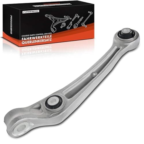 Image of Frankberg Wishbone Arm Front Rear Right Passenger Side Compatible with A4 8K2 B8 2007-2011 A4 Allroad 8KH B8 2009-2011 A4 Avant 8K5 B8 2007-2011 A5 8T3 2007-2017 Replace# 8K0407152D