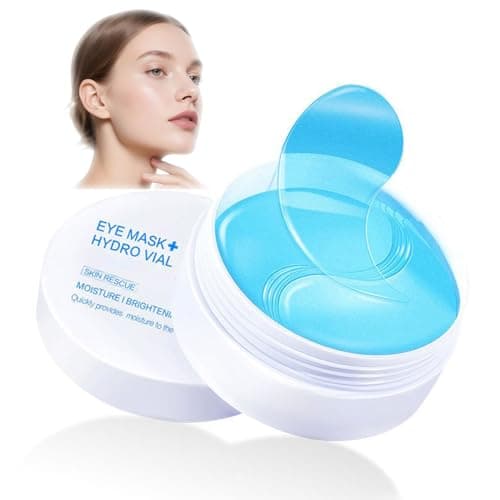 Image of Hydrogel Under Eye Patches,Hydrogel Under Eye Masks for Puffy Eyes and Dark Circles,Hydrating Anti Wrinkle Under Eyes Gel Pads, Anti-aging Skincare 60 Pieces/30 Pairs