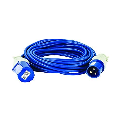 Image of Defender Extension Lead Blue 1.5mm2 16A 14m 230V (E85211)