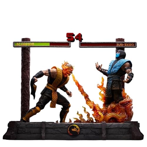 Image of Iron Studios Art Scale Statue 1/10: Scorpion vs Sub-Zero: Mortal Kombat: 27 cm