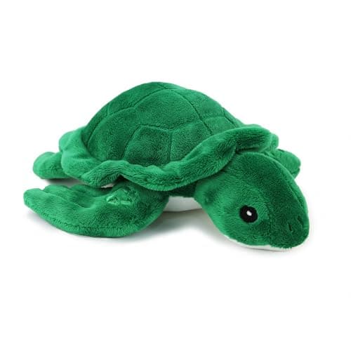 Image of Ancol Made From Turtle Dog Toy - Interactive Puppy Squeaking 100% Recycled Filling Playing Toy - Fun Adventure Games Pet Accessory