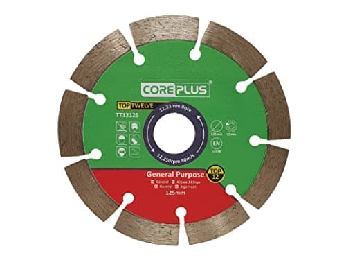 Image of CorePlus Top Twelve General Purpose Diamond Blade 125mm x B22.23mm (5in)