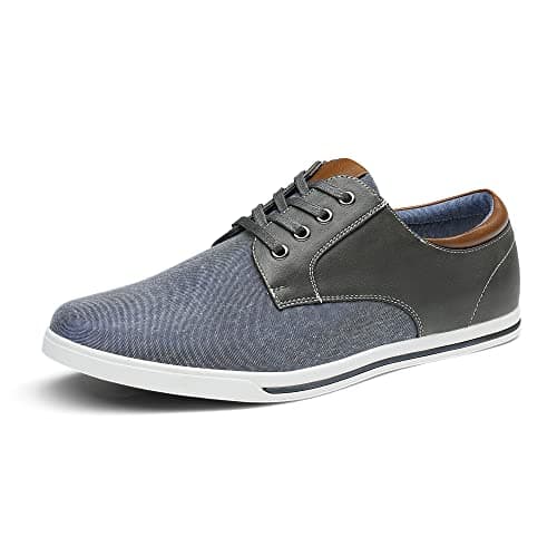 Image of Bruno Marc Mens Trainers Causal Shoes,Size 7,Grey,RIVERA-01
