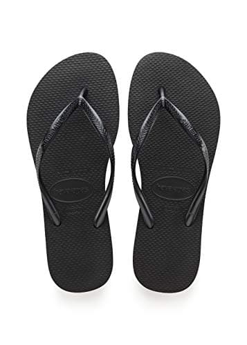 Image of Havaianas Slim Women Flipflop Black 5.5/6 UK