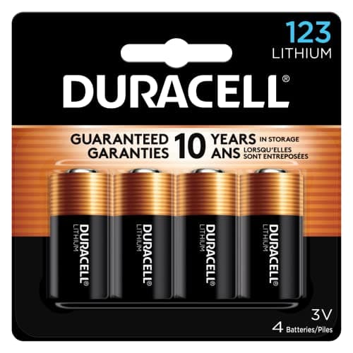 Image of Duracell - 123 High Power Lithium Batteries - 4 count