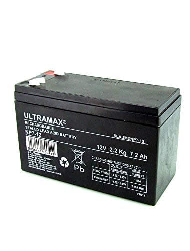 Image of Enduring 6-FM-7 6-FM-7.5 12V 7Ah Sealed Lead Acid Replacement ULTRAMAX Battery