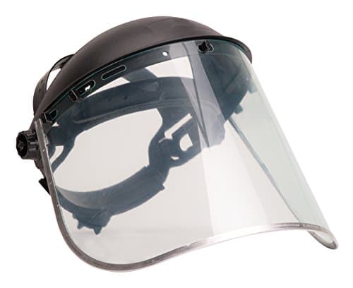 Image of Portwest Face Shield Plus, Size: One Size, Colour: Clear, PW96CLR