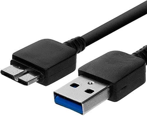 Image of NTQinParts Replacement PC USB3.0 Data Sync Power Charger Cable for Brother DS-740D Duplex Compact Mobile Document Scanner