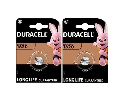 Image of 2X Duracell 1620 (2 Blister Packs of 1 Battery) 2 Batteries (CR1620)