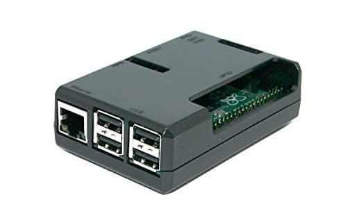 Image of sb components Premium Black Case for Raspberry Pi 3 B+, 3, 2B Protective Raspberry Pi Case Cover