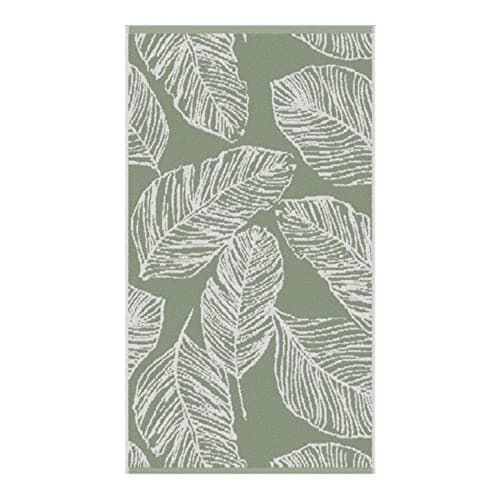 Image of Fusion Bathroom - Matteo - Jacquard Hand Towel - 50 x 90cm in Khaki
