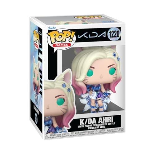 Image of Funko POP! Games: League of Legends - K/DA Ahri - Collectable Vinyl Figure - Gift Idea - Official Merchandise - Toys For Kids & Adults - Model Figure for Collectors and Display