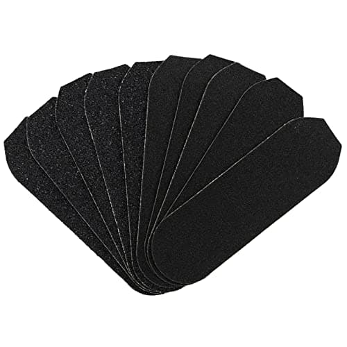 Image of 10pcs Foot File Replacement Pads,Hard Skin Remover Foot,Coarse Fine Replacement Sandpapers for Stainless Steel Double Sided Foot Rasp File Dead Skin Hard Skin Cuticle Callus Remove Pedicure Care Tool