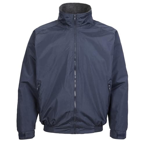Image of Fort - Harris Jacket - Navy Jacket - Medium - Waterproof Jacket - Zipped Pockets - Stylish & Comfortable - Lightweight - Fleece Lined - Ideal for Work