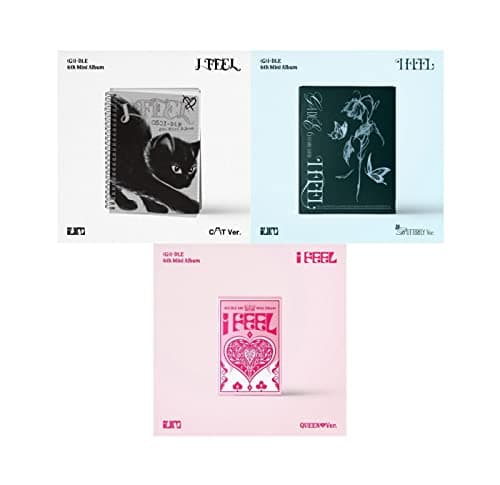 Image of (G) I-DLE - I Feel (6th Mini Album) CD+Pre-Order Benefit+Folded Poster (Butterfly ver, 1 Folded Poster)