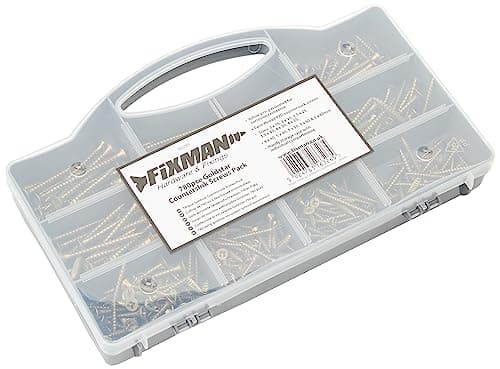 Image of Fixman 365265 Goldstar Countersink Screws Pack 780pce