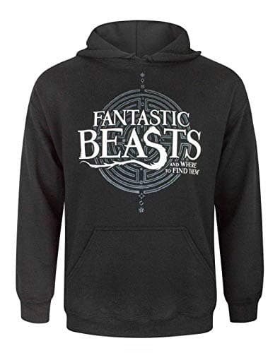 Image of Fantastic Beasts And Where To Find Them Logo Men's Hoodie Black